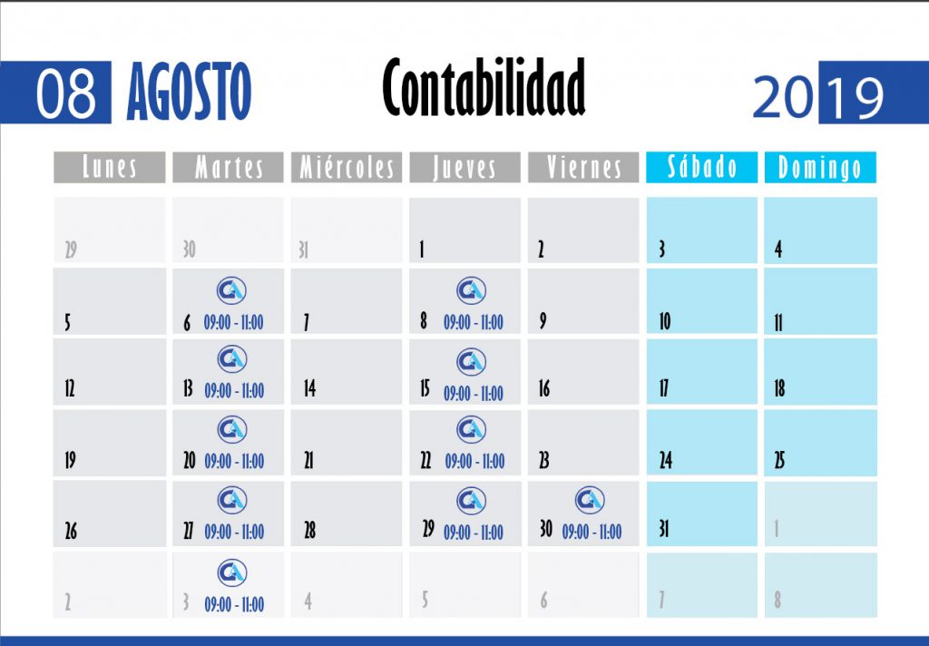 Calendario-AGOSTO